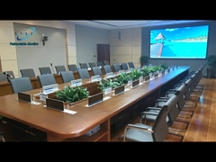 Màn hình có thể thu vào cơ giới với micrô cổ ngỗng