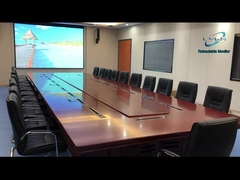 Màn hình có thể thu gọn bằng động cơ Tích hợp với Thiết bị Thảo luận Hội nghị, Micrô có thể thu vào